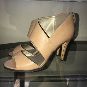 Michael Antonio Nude Dress Heels